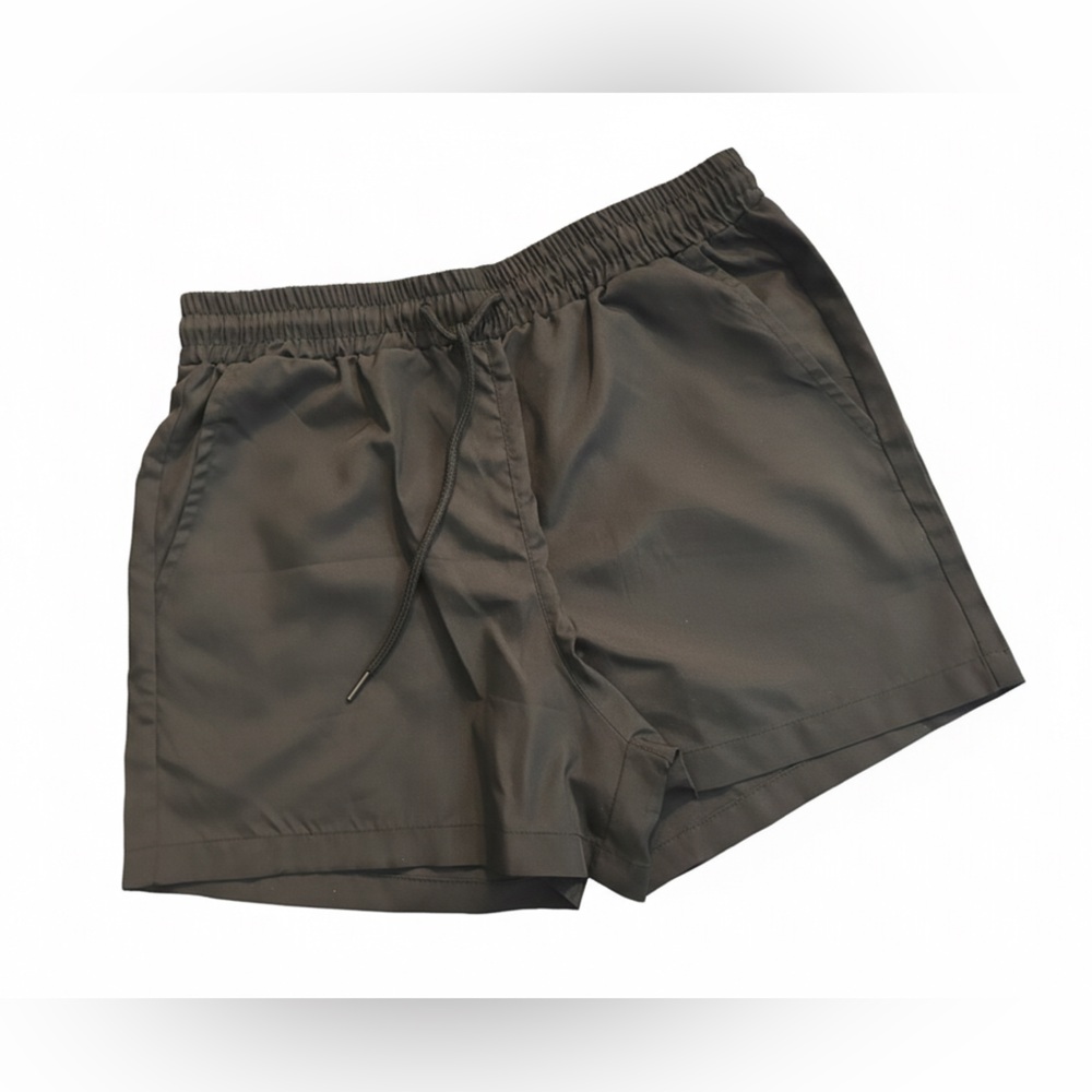 Black Drawstring Shorts